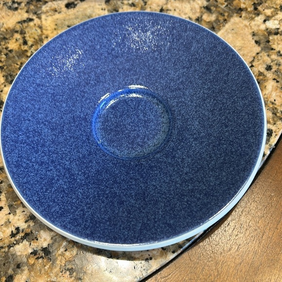 SASAKI COLOR STONE SAPPHIRE (TEXTURED)4 CUPS AND 4 SAUCERS - Picture 3 of 6